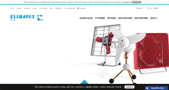 Desktop Screenshot of klimavex.cz